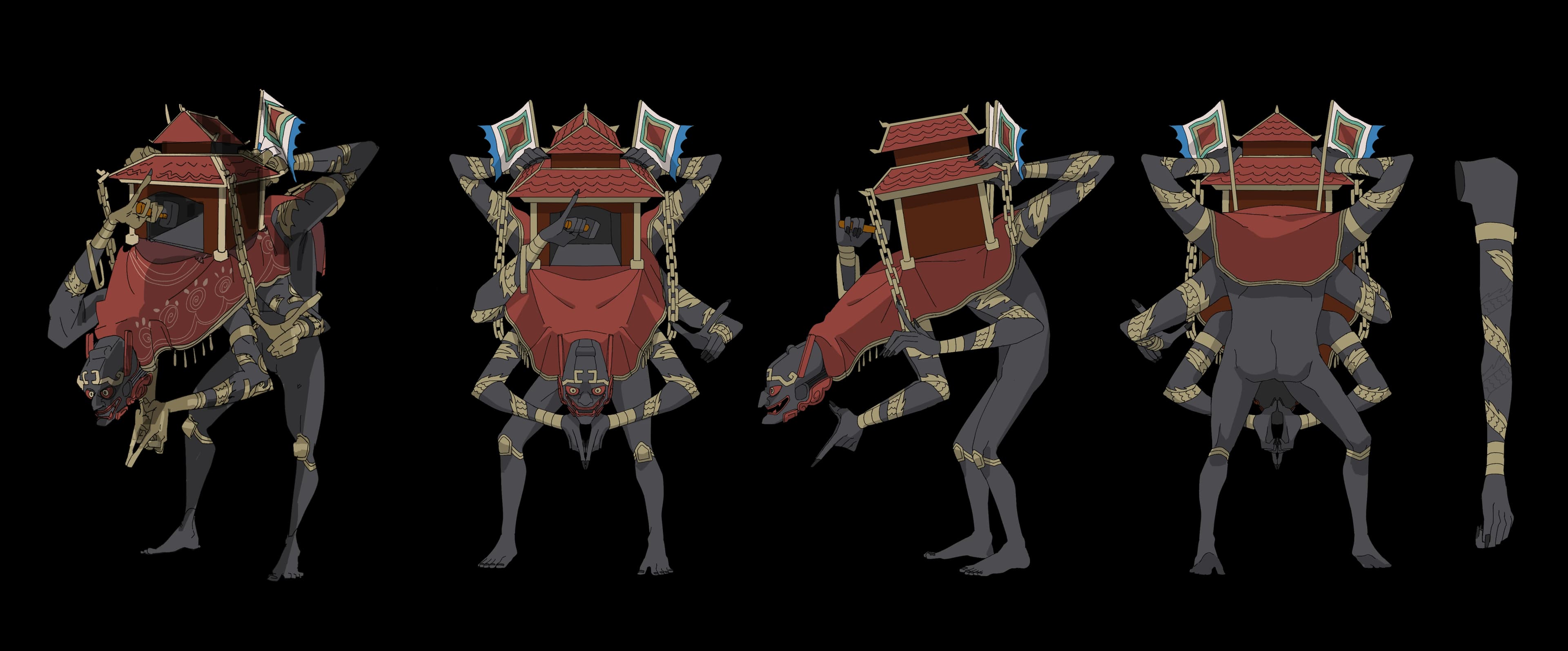 LINH: TRUY HỒN ÂM GIỚI — MA XÂY MỘ character design