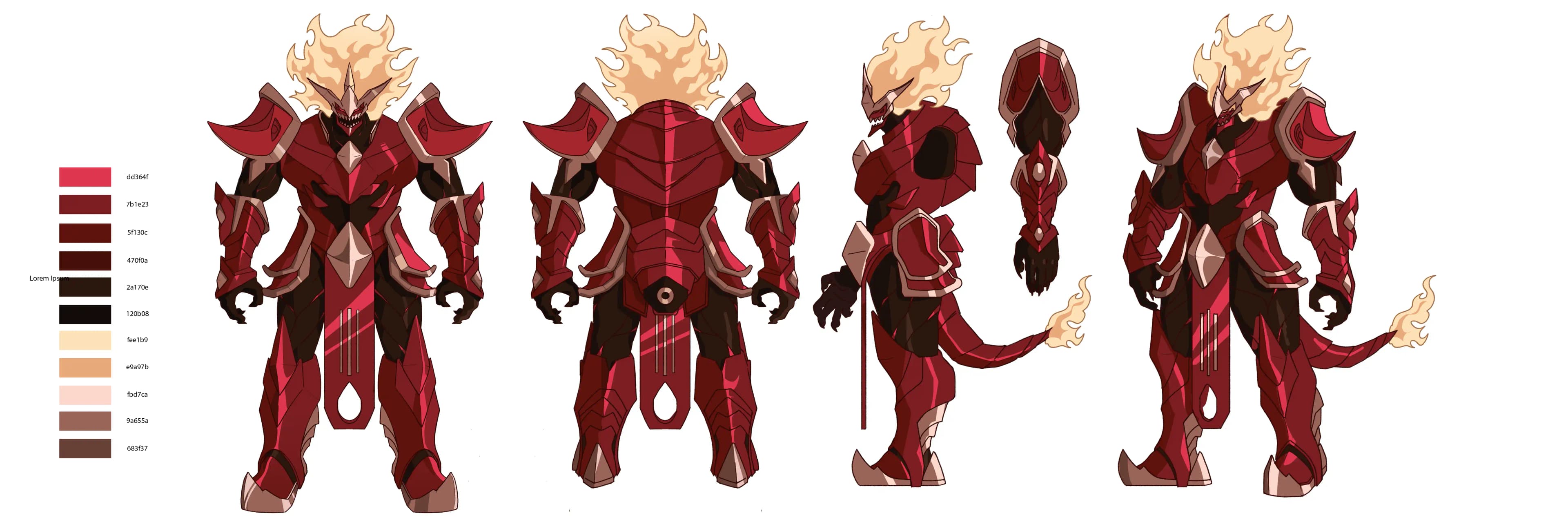 NGỌC BẢO KHÍ — BOSS character design